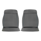 Front Seat Back Cover Set Gray Cloth for 2007-2010 Jeep Wrangler