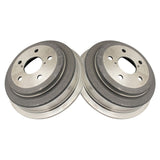 Rear Brake Drum Pair for 2006-2011 Dodge Dakota & 2007-2009 Mitsubishi Raider