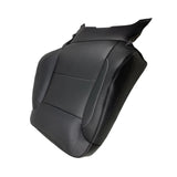 Driver Bottom Seat Cover Perforated Black for 2016-2019 Chevrolet Silverado Tahoe GMC Sierra