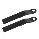 AR400 Steel Replacement Blade Pair for Mower King Skid Steer Brush Cutter