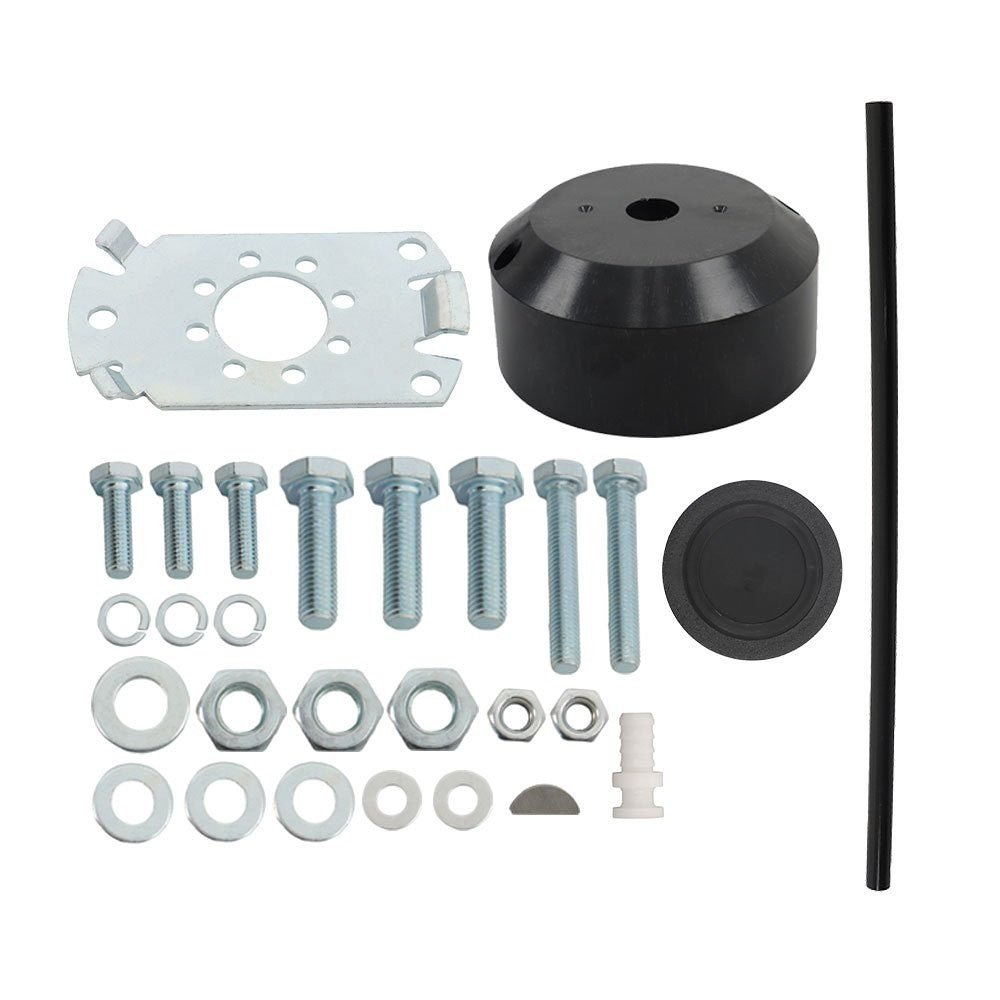 12 Ft Rotary Steering System Kit with 12.4 Inch Wheel for Outboard Boats SS13712