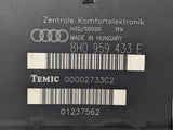 2004-2009 Audi A4 Convertible Module Comfort Control Convenience 8H0959433E OEM - product image