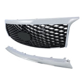 Chrome Front Grille and Lower Bumper Trim for 2015-2017 Infiniti QX80