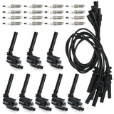 Ignition Coil Spark Plug and Wire Set for 2003-2005 Dodge Ram 1500 2500 3500 5.7L Hemi UF378