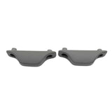 Upper Door Striker Headliner Trim Cover Pair for 2004-2008 Ford F-150 4L3Z-15264B82-AAA