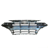 Chrome and Black Mesh Front Upper Grille for 2019-2020 Hyundai Elantra Sedan 86350-F2BA0