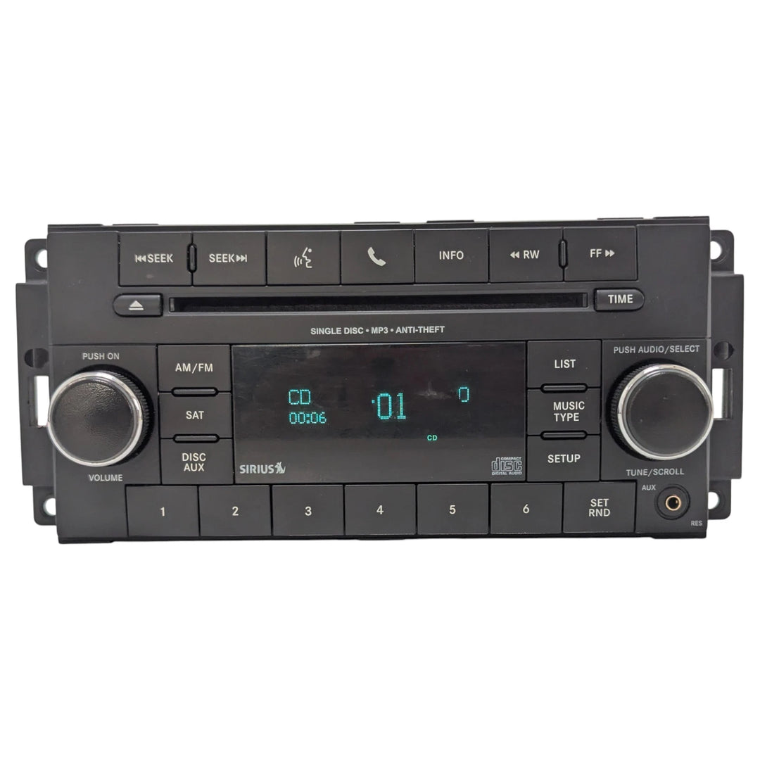 2012-2017 Chrysler Dodge Jeep CD Player Audio Radio Display Screen P05091197AE OEM - product image