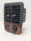 98-03 Jaguar XJ8 VDP X308 Rear Center Console A/C Heater Air Vent GNC7890AA OEM - product image