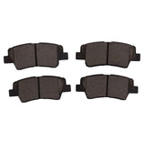 Rear Ceramic Brake Pad Set for 2017-2025 Hyundai Tucson, Elantra GT, Nexo and Kia Sportage