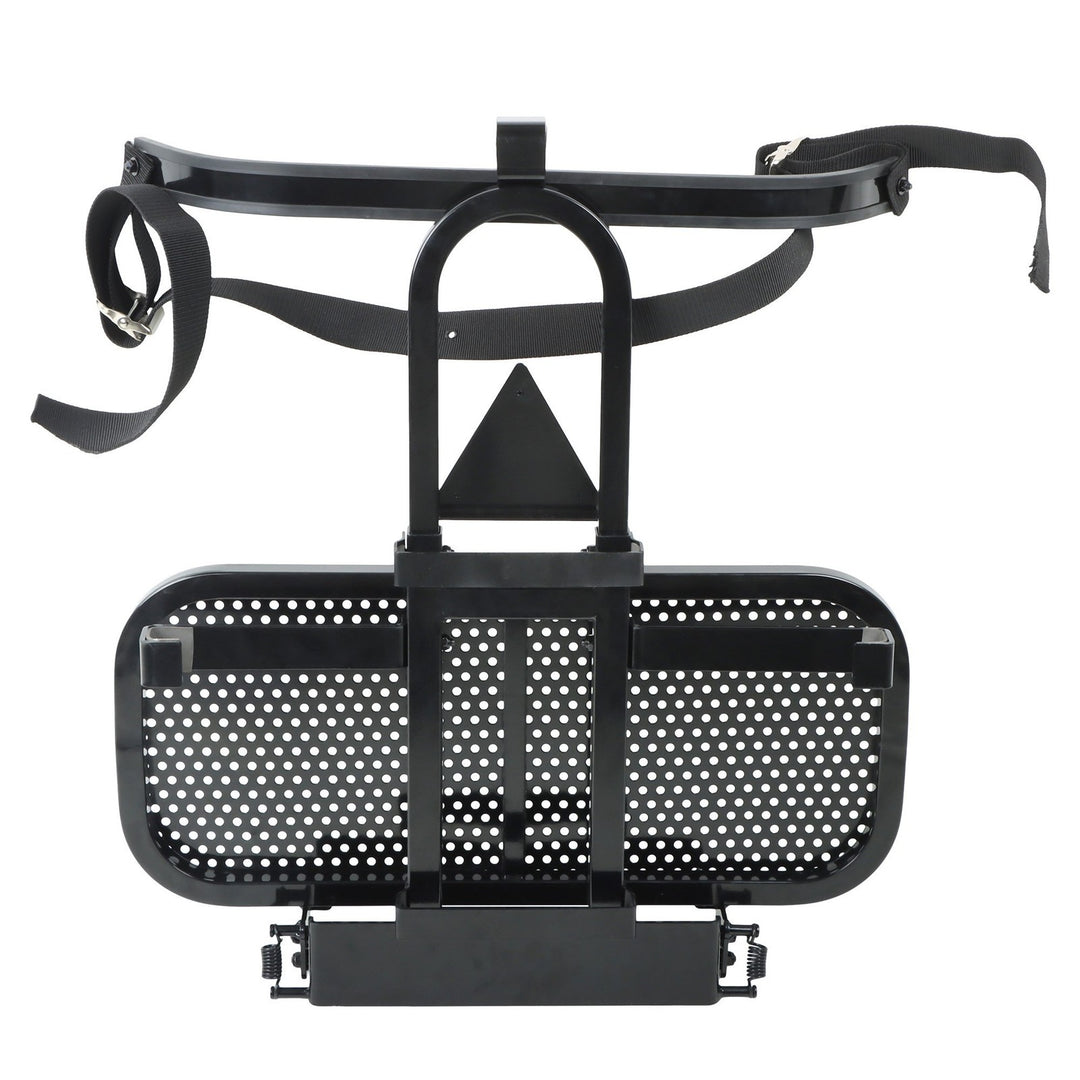 Folding Golf Cart Rear Seat Bag Rack for EZGO Club Car Yamaha