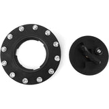 Fuel Cell Filler Cap with 12-Bolt Filler Plate for Racing Fuel Cells
