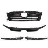 Black Front Upper Grille for 2019-2021 Honda Pilot HO1210158