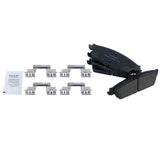 Rear Ceramic Brake Pad Set for 2007-2014 Tahoe, Suburban, Yukon, Silverado, Sierra and Escalade