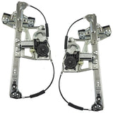 Power Window Regulators with Motors fits 00-01 Cadillac DeVille Front and Rear Set 1552-2010C4 - product image
