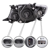 Headlight For 2009-2010 Corolla S/XRS North America Built Set 8111002680 6221-0122LR - product image