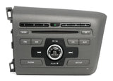 2012 Honda Civic OEM AM/FM Single-Disc CD Radio 39100-TR2-A213-M1 Face 2XC0 - product image