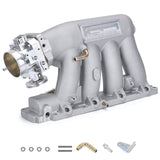 Silver RBC Intake Manifold with Throttle Body for 2006-2011 Honda Civic Si IM52S