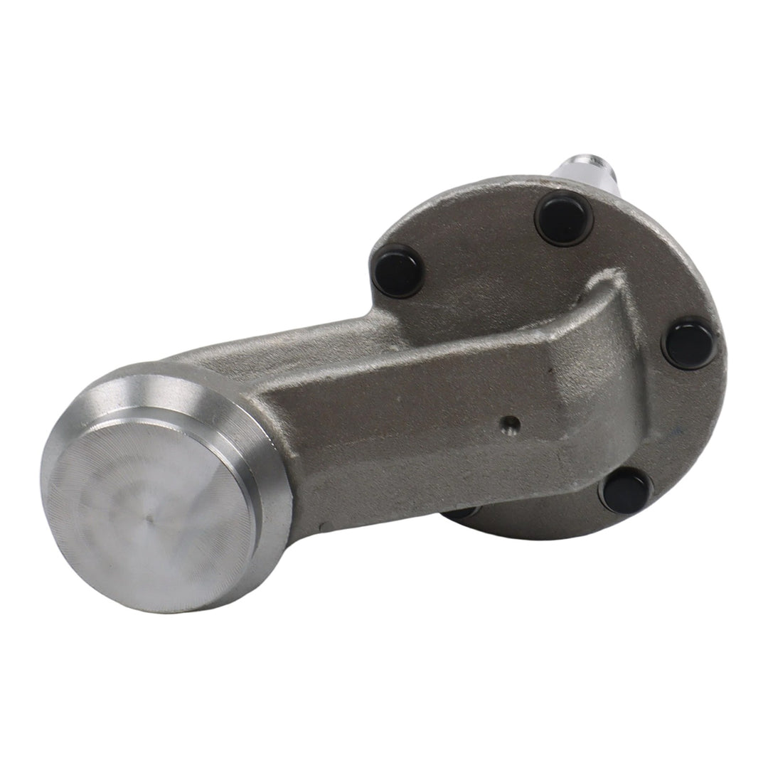 4 Inch Drop 42 Inch Weld-On Spindle Pair with Hubs for 7000 Lb Trailer Axle