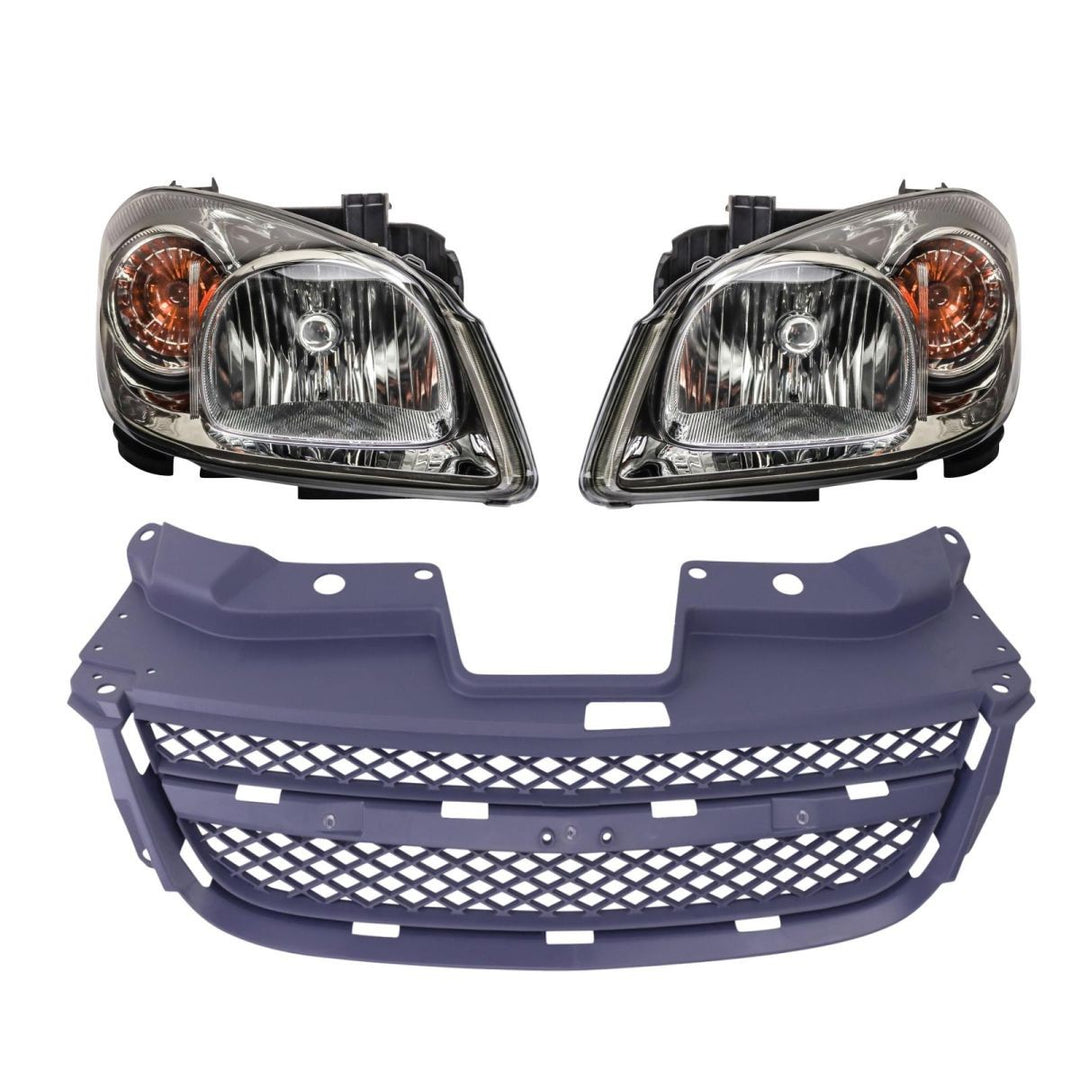 Grille and Headlight Kit for 2008-2010 Chevrolet Cobalt