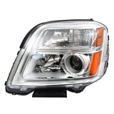 Left Halogen Headlight for 2010-2015 GMC Terrain 23319179