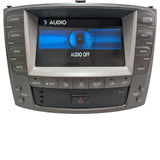 2006-2009 LEXUS IS250 IS350 NAVIGATION RADIO STEREO SCREEN HEADUNIT OEM 86111-53050 - product image