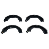 Front Pad & Rotor and Rear Shoe & Drum Brake Kit for 1992-1995 Toyota 4Runner & 1993-1998 T100