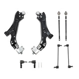 Front Control Arm and Steering Kit for 2010-2017 Chevrolet Equinox GMC Terrain 2.4L 25872723 – product image