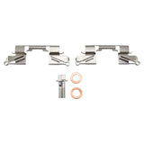Front & Rear Disc Brake Caliper 4-Piece Set for 2005-2021 Nissan Frontier & 2005-2015 Xterra