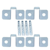 4-Piece Door Check Bracket and Pin Repair Kit for 1984-2001 Jeep Cherokee XJ