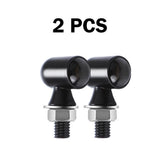 2X Amber Motorcycle Turn Signals Indicator Blinker Light Universal Mini Lamp – product image 2
