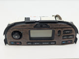 03-08 Jaguar S-Type S Front Wood Trim AC Air Climate Control Heater Switch OEM 2R8H18C612BN - product image