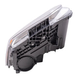 Headlight For 2008-2013 Rogue with Chrome Bezel Right 26010JM00A NI2503170 4221-0039R - product image