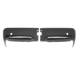 Steel Rear Bumper End Caps Pair for 2009-2014 Ford F-150
