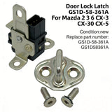 Car Door Lock Latch GS1D-58-361A For Mazda 2 3 6 CX-3 CX-30 CX-5 CX-50 MX-5 CX-8 – product image