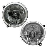 Headlight Pair for 2002-2004 Jeep Liberty