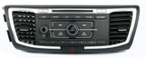 2013-2015 Honda Accord OEM AM/FM CD Auxiliary Radio with Air Vents 39100-T2A-A220 - product image