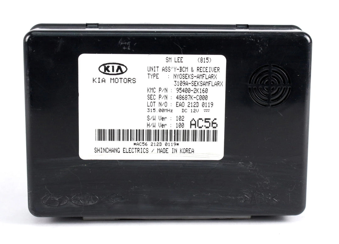 2012-2013 Kia Soul AT Chassis Control Module 95400-2K1602 - product image