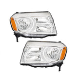 Left and Right Halogen Projector Headlight Set for 2012-2015 Honda Pilot 33150-SZA-A11