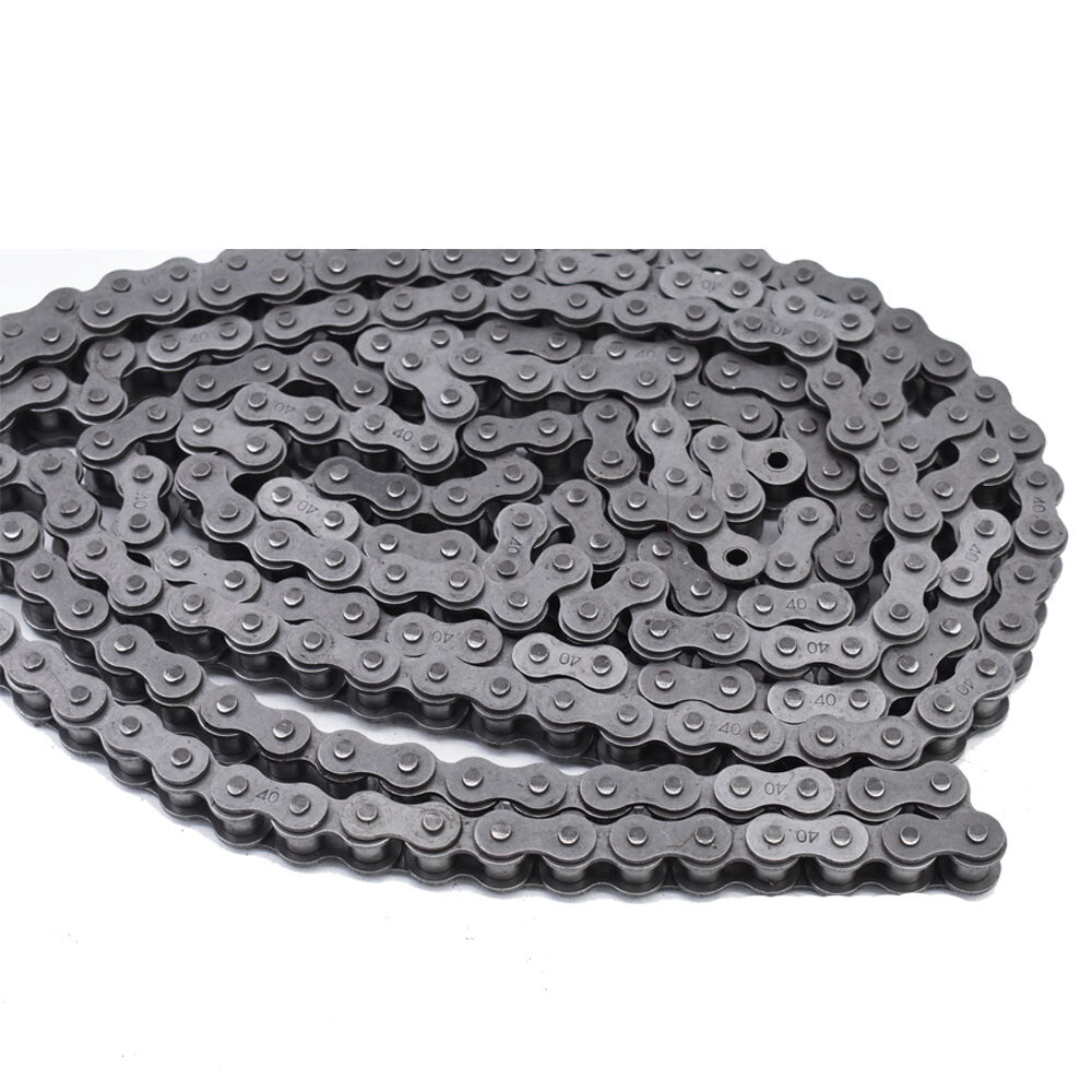 #40 Roller Chain 10 Ft 5 Pack with Connecting Links