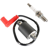 Ignition Coil and Spark Plug for 1985-1996 Yamaha G2 G5 G8 G9 G11 G14 Golf Carts J38-82310-20-00