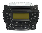 2013-2014 Hyundai Santa Fe OEM AM/FM Radio Single CD MP3 XM with Display 96170-4Z1004X - product image