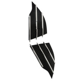 Gloss Black Front Grille with Chrome Trim 3 pc for 2013-2016 Ford Escape