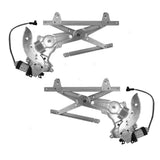 Window Regulator with Motor For 1997-2001 Camry Rear Set 69803AA010 TO1551114 6552-6293LR - product image