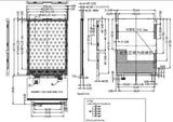 3.2" inch TFT LCD Module Screen+Touch Panel Digitizer T32-SSD1289-V12 240×320