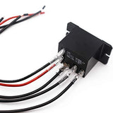 2PCS Power Relay AC120V Coil, 20A 30A SPDT(1NO 1NC) 120 VAC with Flange