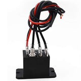 2PCS Power Relay AC120V Coil, 20A 30A SPDT(1NO 1NC) 120 VAC with Flange