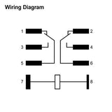 High Power Relay JQX-62F-2C Coil Voltage DC 12V 80A DPDT 2NO 2NC Electronmagnetic