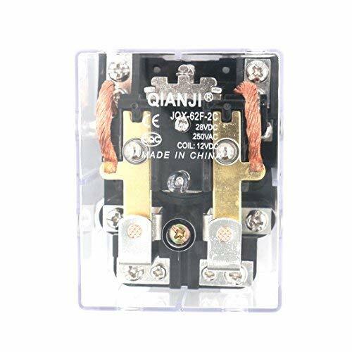 High Power Relay JQX-62F-2Z Coil Voltage DC 12V 80A DPDT 2NO 2NC