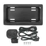 Universal Fit License Plate Conceal Anti-Theft Rain Cover, Durable & Stylish Protector