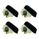 4pc Door Glass Anti-Rattle Cushion Kit for 1969-1996 Corvette C3 C4